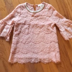 Monteau Lace top. Fits 3-4 yrs